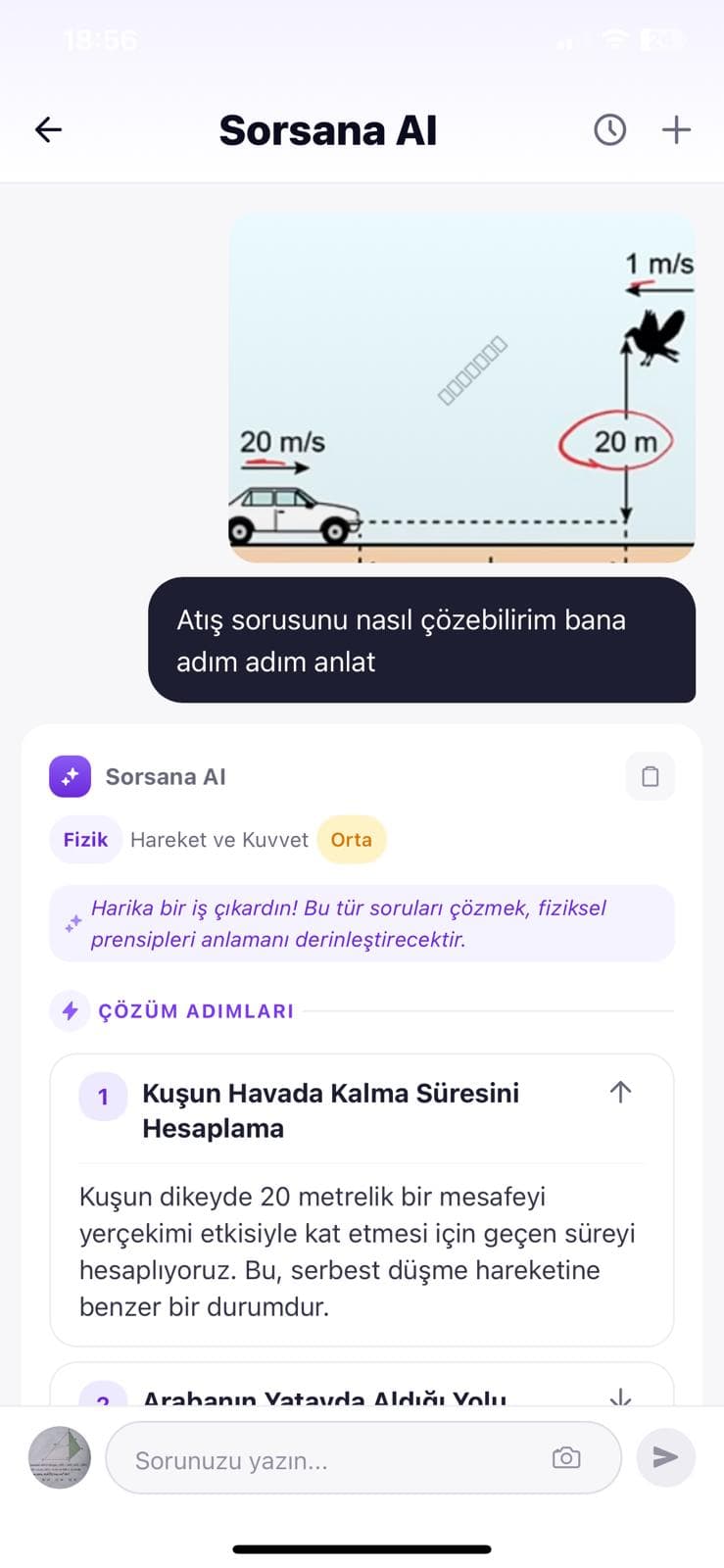 Sorsana AI çözüm